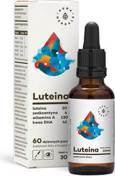 Lutein + Zeaxanthin + Vitamin A + DHA kyselina kapky 30ml AURA HERBALS